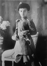 Unbekannter Fotograf - Porträt von Zesarewitsch Alexei Nikolajewitsch von Russland (1904-1918)