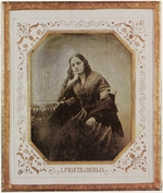 Davignon, Alfred - Porträt von Großfürstin Maria Nikolajewna Wolkonskaja (1805-1863), die ihrem Mann in die Verbannung folgte. Irkutsk