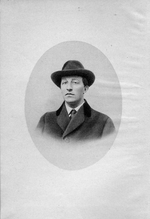 Unbekannter Fotograf - Porträt von Dichter Alexander Blok (1880-1921)