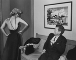 Unbekannter Fotograf - John F. Kennedy und Marilyn Monroe