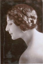 Unbekannter Fotograf - Porträt von Fürstin Jekaterina Alexandrowna Jurjewskaja (1878-1959)