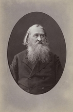 Lewizki, Sergei Lwowitsch - Porträt von Dichter Alexei Nikolajewitsch Pleschtschejew (1825-1893)