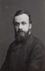 Lewizki, Sergei Lwowitsch - Porträt von Schriftsteller Gleb Iwanowitsch Uspenski (1843–1902)
