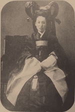Unbekannter Fotograf - Myeongseong (1851-1895), Königin von Korea