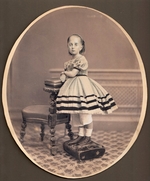 Unbekannter Fotograf - Porträt von Warwara Michajlowna Dostojewskaja (1854-1864)