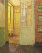 Le Sidaner, Henri - Interieur. Fensterlicht