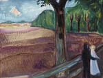 Munch, Edvard - Sommernacht (Sommernatt)