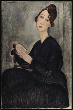 Modigliani, Amedeo - Porträt von Dèdie