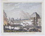 Berthault, Pierre Gabriel - Der Tuileriensturm am 10. August 1792
