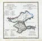 Pjadyschew, Wassili Petrowitsch - Karte von Gouvernement Taurien