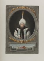 Unbekannter Künstler - Porträt von Sultan Mustafa III. (1717-1774)