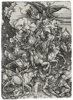Dürer, Albrecht - Die vier apokalyptischen Reiter. Aus Apocalypsis cum Figuris