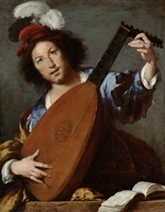 Strozzi, Bernardo - Der Lautenspieler