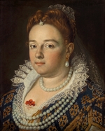 Pulzone, Scipione - Porträt von Bianca Capello (1548-1587), Großherzogin der Toskana