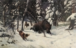 Prjanischnikow, Illarion Michajlowitsch - Die Bärenjagd