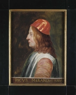 Unbekannter Künstler - Porträit von Giovanni Pico della Mirandola