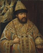 Unbekannter Künstler - Porträt des Zaren Alexei I. Michailowitsch von Russland (1629-1676)
