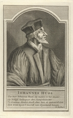 Laan, Adolf van der - Porträt von Jan Hus