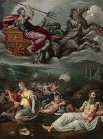Stradanus (Straet, van der), Johannes - Allegorie auf das Meer
