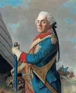 Liotard, Jean-Étienne - Porträt von Moritz Graf von Sachsen (1696-1750), Marschall von Frankreich