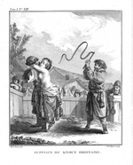 Le Prince, Jean-Baptiste - Natalja Fjodorowna Lopuchina bei der Prügelstrafe mit der Knute. Aus Voyage en Sibérie