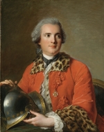 Nattier, Jean-Marc - Porträt von Jean-Victor de Rochechouart de Mortemart (1712-1771)