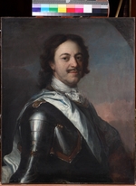 Moor, Carel de - Porträt (zu Lebzeiten) des Kaisers Peter I. des Grossen (1672-1725)