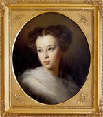 Makarow, Iwan Kosmitsch - Porträt von Natalia Alexandrowna Puschkina, Gräfin von Merenberg (1836-1913), Tochter des Dichters