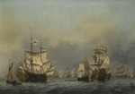 Velde, Willem van de, der Jüngere - Die Seeschlacht der vier Tage