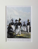 Beloussow, Lew Alexandrowitsch - Artilleriekompanie und Hilfskompanie der Garde-Marine-Equipage