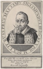 Hondius, Hendrik, der Ältere - Porträt von König Sigismund III. Wasa (1566-1632)