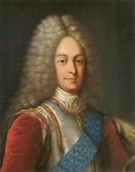 Unbekannter Künstler - Porträt von Fürst Wassili Lukitsch Dolgorukow (1672-1739)