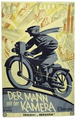 Kupfer-Sachs, Julius - Filmplakat Der Mann mit der Kamera