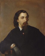 Unbekannter Künstler - Porträt von Andrei Fjodorowitsch Lichatschow (1832-1890)