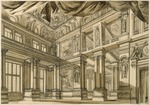 Valeriani, Giuseppe - Bühnenbildentwurf zur Oper Scipione von Georg Friedrich Händel