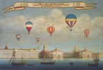 Unbekannter Künstler - Die grosse Luftballon-Ausstellung, St. Petersburg