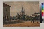 Perrot, Ferdinand Victor - Die Andreas-Erstgerufener-Kathedrale in Sankt Petersburg