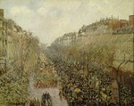 Pissarro, Camille - Boulevard Montmartre: Mardi Gras