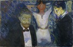 Munch, Edvard - Eifersucht