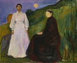 Munch, Edvard - Mutter und Tochter