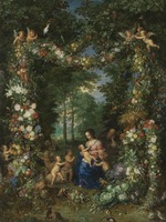 Brueghel, Jan, der Ältere - Die Heilige Familie