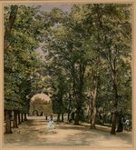 Alt, Rudolf von - Allee im Schlosspark von Schönbrunn