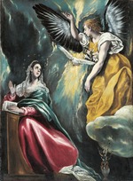 El Greco, Dominico - Die Verkündigung