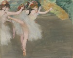 Degas, Edgar - Tänzerinnen in Weiss
