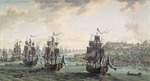Iwanow, Michail Matweewitsch - Russische Geschwader unter dem Kommando von Uschakow passiert den Bosporus, 1799