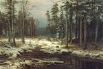 Schischkin, Iwan Iwanowitsch - Der erste Schnee