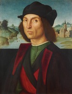 Raffael (Raffaello Sanzio da Urbino) - Bildnis eines Mannes