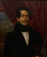 Kiprenski, Orest Adamowitsch - Porträt von Fürst Fjodor Alexandrowitsch Golizyn (1805-1848)