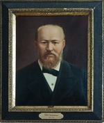 Unbekannter Künstler - Porträt von Dramatiker Alexander Nikolajewitsch Ostrowski (1823-1886)