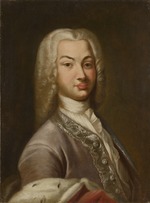 Unbekannter Künstler - Porträt des Dichters Fürsten Antioch Kantemir (1708-1744)